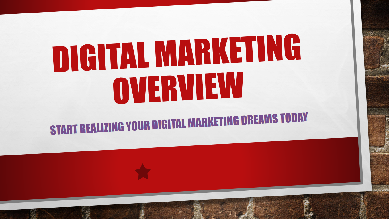 You are currently viewing Digital marketing overview